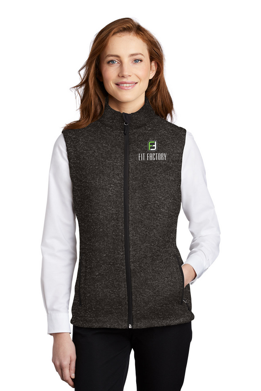 Fit Factory Ladies Sweater Fleece Vest