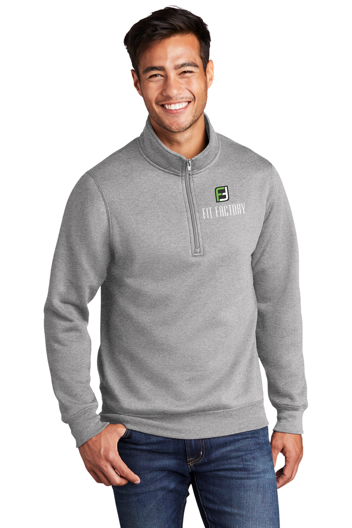 Fit Factory 1/4-Zip Pullover Sweatshirt