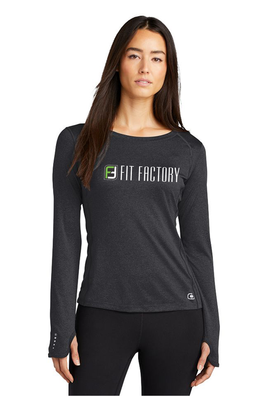 Fit Factory Ladies Long Sleeve Pulse Crew